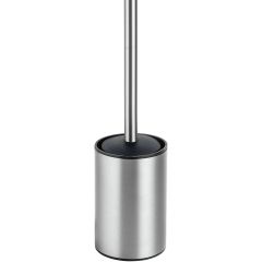 Wenko Quadro 26394100 szczotka toaletowa ścienna srebrny