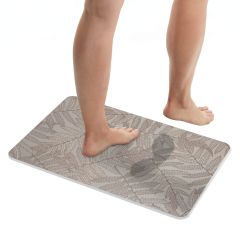 Wenko 26493100 dywanik łazienkowy 60x40 cm prostokątny beżowy