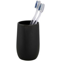 Wenko 26548100 kubek na szczoteczki czarny