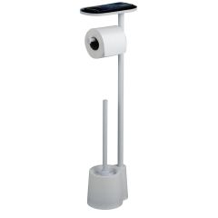 Wenko 26554100 stojak ze szczotką do wc biały