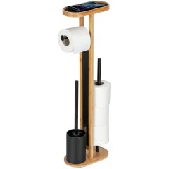 Wenko 26557100 stojak ze szczotką do wc złoty
