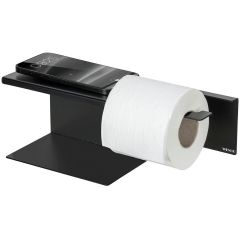 Wenko Lizan 26586100 uchwyt na papier toaletowy czarny