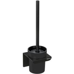 Wenko Lizan 26587100 szczotka toaletowa ścienna czarna