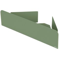 Wenko Lizan 26588100 półka prysznicowa narożna 30 cm zielona