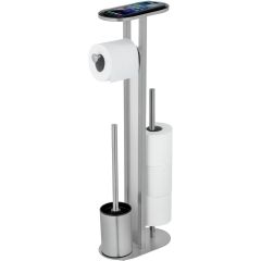 Wenko 26608100 stojak ze szczotką do wc chrom