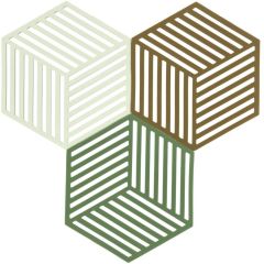 Zone Denmark Hexagon 36856 podstawka kuchenna 16x14x1 cm zielony