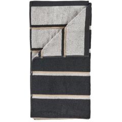 Zone Denmark Sauna 37621 ręcznik 100x50 cm bawełniany czarny