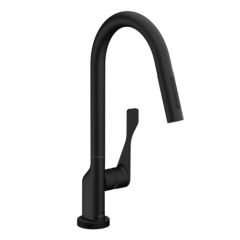 Axor Citterio 39835670 bateria kuchenna stojąca czarna