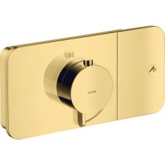 Axor One 45711990 bateria prysznicowa podtynkowa z termostatem złota