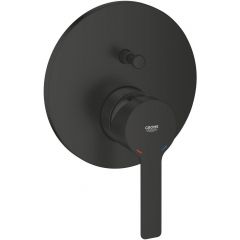 Grohe Lineare New 240642431 bateria wannowo-prysznicowa podtynkowa czarna