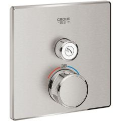 Grohe Grohtherm SmartControl 29123DC0 bateria prysznicowa podtynkowa termostatyczna supersteel