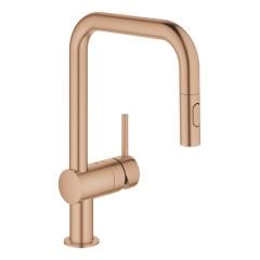 Grohe Minta 32322DL2 bateria kuchenna stojąca brushed warm sunset