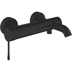 Grohe Essence New 336242431 bateria wannowo-prysznicowa ścienna czarna