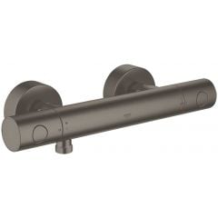 Grohe Grohtherm 1000 Cosmopolitan M 34065AL2 bateria prysznicowa ścienna termostatyczna brushed hard graphite