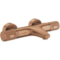 Grohe Precision Feel 34788DL0 bateria wannowo-prysznicowa ścienna z termostatem brushed warm sunset