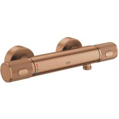 Grohe Precision Feel 34790DL0 bateria prysznicowa ścienna z termostatem brushed warm sunset