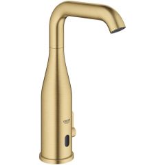 Grohe Essence 36445GN0 bateria umywalkowa stojąca elektroniczna brushed cool sunrise