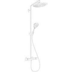 Hansgrohe Croma Select S 26891700 zestaw prysznicowy ścienny termostatyczny z deszczownicą biały
