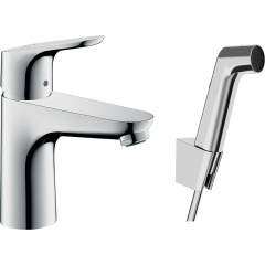 Hansgrohe Focus 31927000 bateria umywalkowa ze słuchawką typu bidetta stojąca chrom