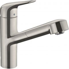 Hansgrohe Focus M42 71829800 bateria kuchenna stojąca stal