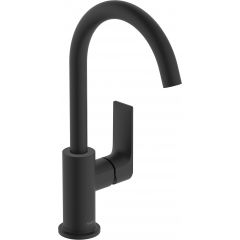 Hansgrohe Rebris E 72576670 bateria umywalkowa stojąca czarna