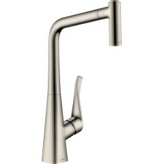 Hansgrohe Metris M71 73801800 bateria kuchenna stojąca stal