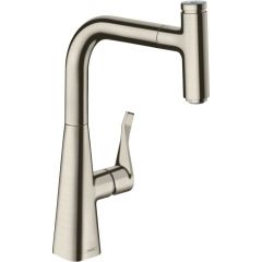 Hansgrohe Metris Select M71 73802800 bateria kuchenna stojąca stal