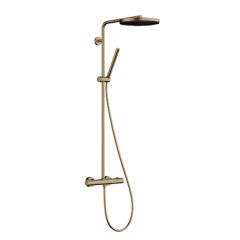 Hansgrohe Pulsify S Puro 24223140 zestaw prysznicowy ścienny termostatyczny z deszczownicą