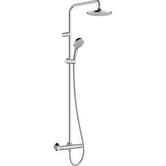 Hansgrohe Vernis Blend 26089000 zestaw prysznicowy ścienny termostatyczny z deszczownicą chrom