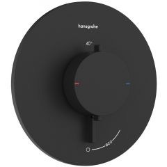 Hansgrohe Ecostat Comfort S 33714670 bateria prysznicowa podtynkowa z termostatem czarna