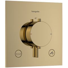 Hansgrohe Ecostat Comfort E 33716990 bateria wannowo-prysznicowa podtynkowa z termostatem złota