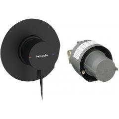 Hansgrohe Zesis S 74618670 bateria prysznicowa podtynkowa czarna
