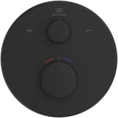 Ideal Standard Ceratherm T100 A8584XG bateria wannowo-prysznicowa podtynkowa z termostatem czarna