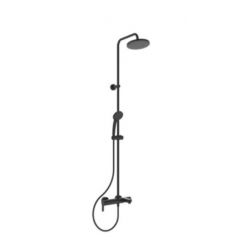 Ideal Standard Cerafine BC749XG zestaw wannowo-prysznicowy ścienny z deszczownicą czarny