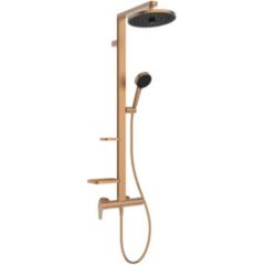 Ideal Standard Ceraflow Alu+ BD584BR zestaw prysznicowy ścienny z deszczownicą