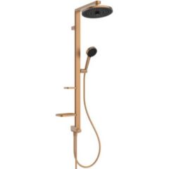 Ideal Standard Ceratwist Alu+ BD585BR zestaw prysznicowy ścienny z deszczownicą