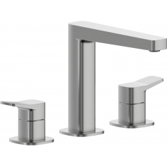 KFA Armatura Malaga Gun Metal Grey 452222161 bateria umywalkowa stojąca grafit