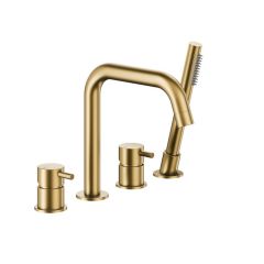 KFA Armatura Moza Brushed Light Gold 503521039 bateria wannowo-prysznicowa nawannowa złota