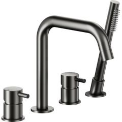 KFA Armatura Moza Black 503521061 bateria wannowo-prysznicowa nawannowa