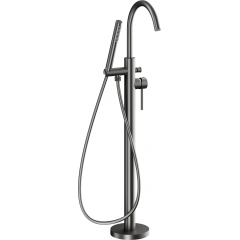 KFA Armatura Moza Gun Metal Grey 503551061 bateria wannowo-prysznicowa wolnostojąca grafitowa