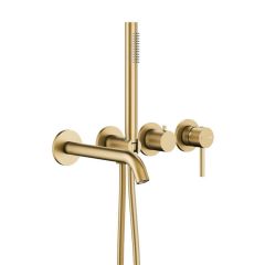 KFA Armatura Moza Brushed Light Gold 503941139 bateria wannowo-prysznicowa podtynkowa złota