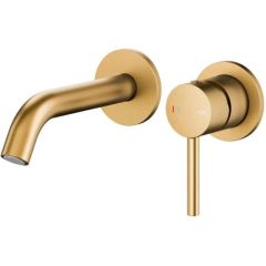 KFA Armatura Moza Brushed Light Gold 503981039 bateria umywalkowa podtynkowa złota