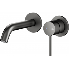 KFA Armatura Moza Gun Metal Grey 503981061 bateria umywalkowa podtynkowa grafit