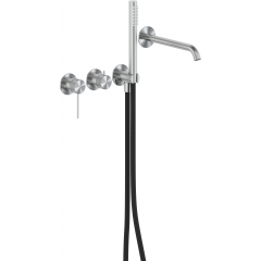 KFA Armatura Moza 316L 504941022 zestaw wannowo-prysznicowy podtynkowy stal