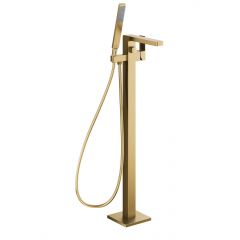 KFA Armatura Logon Brushed Light Gold 513551039 bateria wannowo-prysznicowa wolnostojąca złota