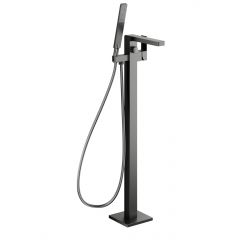 KFA Armatura Logon Gun Metal Grey 513551061 bateria wannowo-prysznicowa wolnostojąca grafitowa