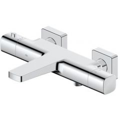 KFA Armatura Malaga 575401000 bateria wannowo-prysznicowa ścienna z termostatem chrom