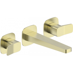 KFA Armatura Malaga Brushed Light Gold 452982131 bateria umywalkowa podtynkowa złota