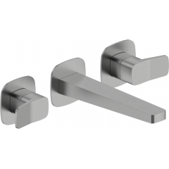 KFA Armatura Malaga Gun Metal Grey 452982161 bateria umywalkowa podtynkowa grafit