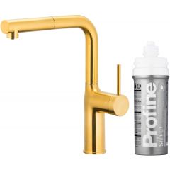 KFA Armatura Duero Pure Move 662342431 bateria kuchenna z filtrem stojąca złoto/stare złoto